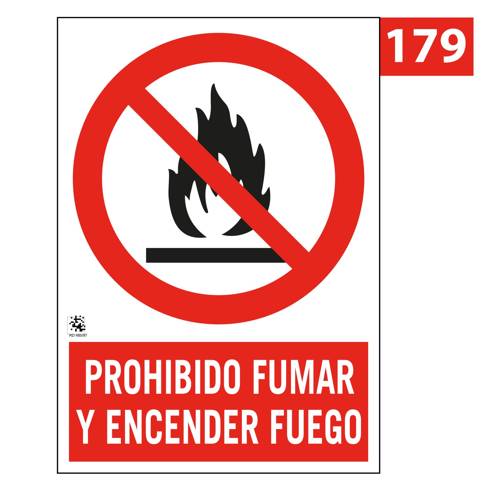 Señal prohibido fumar - Segurilight Señalización
